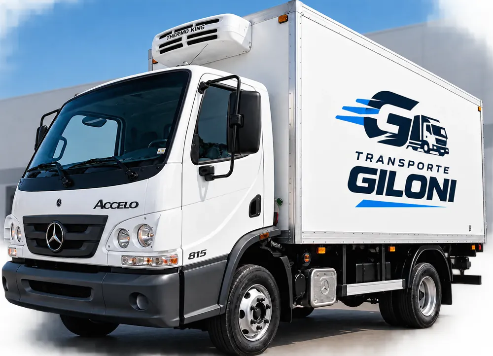 Camión refrigerado de Transporte Giloni